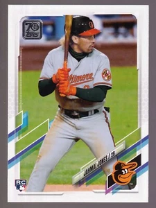 2021 Topps Series 2 Jahmai Jones #507 Rookie Orioles - Bild 1 von 2