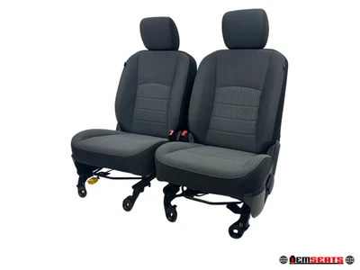 Assentos Ram 2500 3500 4500 HD 2021-2025, tecido preto novo padrão, manual #3019 - Imagem 1 de 4