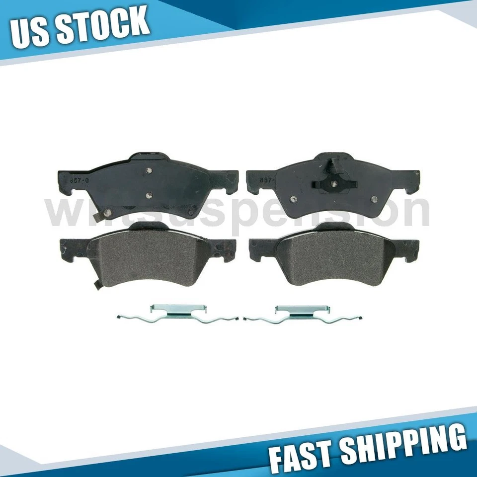 Juego de pastillas de freno de disco delanteras Wagner 1 pieza para Dodge Grand Caravan 2001-2007 Foto 1 de 2