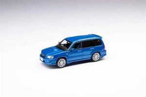 Model 1/64 Scale Subaru Forester SG9 Sti Blue Diecast Model Toy Gift NIB - Picture 1 of 6