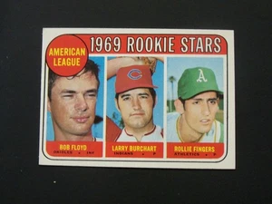1969 TOPPS BASEBALL ROLLIE FINGERS ROOKIE CARD # 597 EXMT - Picture 1 of 2
