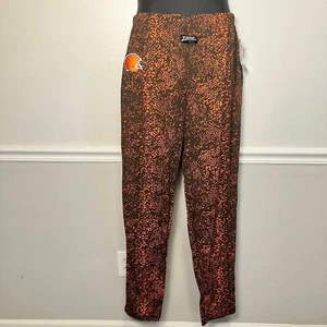 Zubaz CLEVELAND BROWNS Snakeskin Print Pants Size XL Vintage 90s Deadstock NWT - Picture 1 of 9