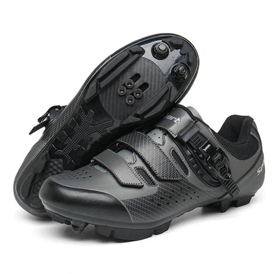Zapatillas deportivas profesionales de entrenamiento de carreras para hombre MTB bicicleta de montaña de carretera Foto 1 de 4