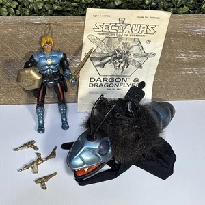 Vintage 1984 Coleco Sectaurs Dargon & Dragonflyer Zubehör Handbuch nicht funktionsfähig - Bild 1 von 24
