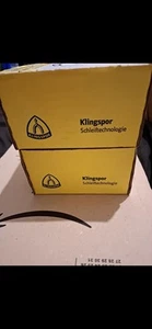 2 Boxes Klingspor Fibre Sanding Grinding Discs CS 565. New - Picture 1 of 4