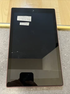 Amazon Fire HD 10 9th Gen 2019 M2V3R5 10.1" Wi-Fi Plum Tablet Crack No Power - Picture 1 of 3