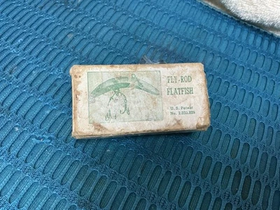 1 - Señuelo Fly-Rod Flatfish, de Helin Tackle Co, sin usar, en caja, caja #C-7 Foto 1 de 4