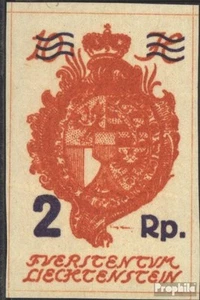 Liechtenstein 43 (kompl.Ausg.) mit Falz 1921 Freimarke - Bild 1 von 1