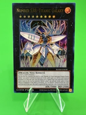 Yu-Gi-Oh Monster Mayhem Number S38: Titanic Galaxy Ultra Rare BLMM-EN038 NM!!! - Image 1 of 3
