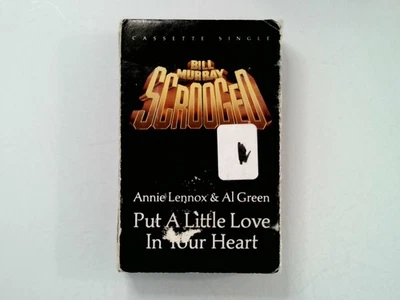 Annie Lennox & Al Green Put A Little Love In Your Heart Cassette 1988 A&M Foto 1 de 2