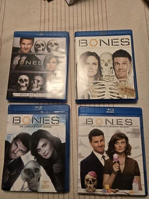 Bones Complete Seasons 4, 5, 6,  7 Blu Ray Bundle Foto 1 de 3