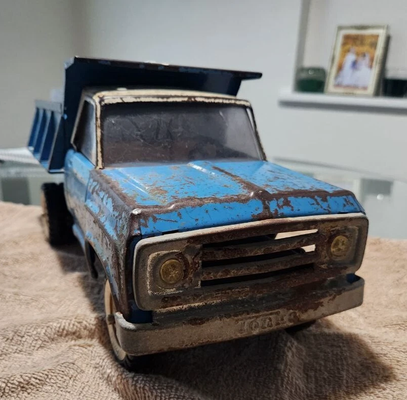 Camión de volteo de juguete hidráulico Tonka 1970 vintage Foto 1 de 4