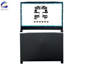 Nueva cubierta trasera LCD para MSI Katana GF66 11UE 11UG MS-1581 + bisel delantero + bisagras - Imagen 1 de 6
