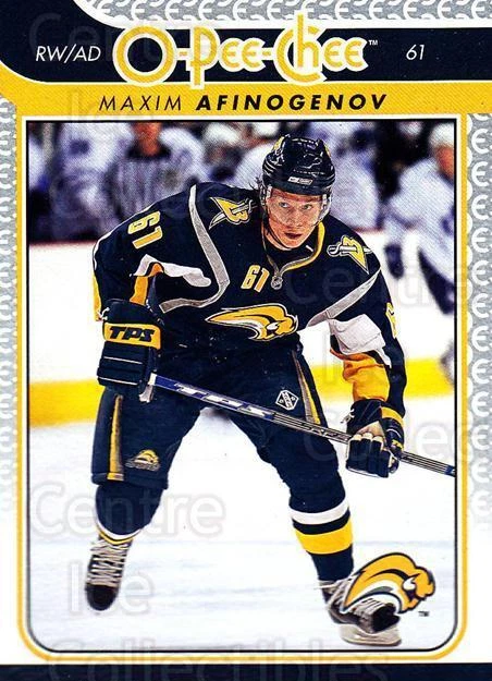 2009-10 O-pee-chee #267 Maxim Afinogenov - Image 1 of 1
