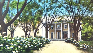 1922 QUARTIER GENERALE BRAXTON BRAGG MOBILE ALABAMA CARTOLINA POSTALE DIVISA - Foto 1 di 3