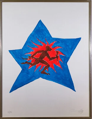 Jörg Immendorff Maleraffe handsigniert und nummeriert - Bild 1 von 3