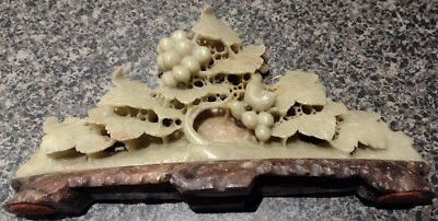 Jabonera antigua china tallada a mano vintage. Foto 1 de 3