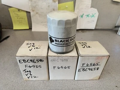 Filtro de aceite para Jaguar XJ6, XJS, XJ12, XJR de Black Dog pieza de fabricación F6565 Foto 1 de 2