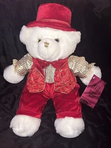 Dan Dee 2003 Keepsake Memories Bear Limited Edition Red Male Christmas Bear - Picture 1 of 12