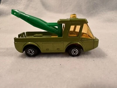 1972 Matchbox Lesney Superfast No. 74 Toe Joe Tow Truck Diecast Green England - Image 1 of 4