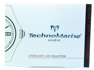 TECHNOMARINE - Manuale Utente Collezione Citizen - Scheda Garanzia - Cacciavite - Foto 1 di 5