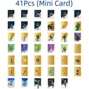 41pcs/set BOTW TOTK Zelda Tears of the Kingdom Mini NFC Cards for Switch/Wii U - Picture 1 of 9