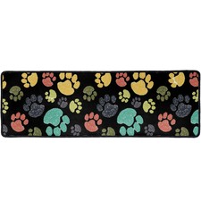 Cute Paws Printed Floor Mat Non-slip Heavy Duty Kitchen Rugs Carpet 120x40cm