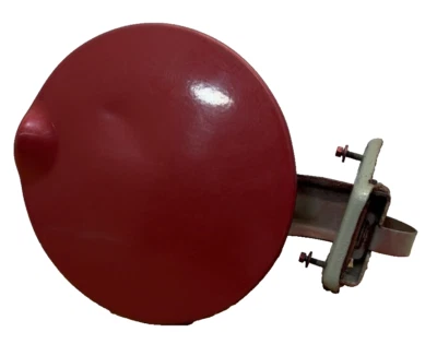 Puerta del tanque de combustible exterior roja 92-14 Ford Van E350 - OEM: F2UZ15405A26A - VER FOTOS Foto 1 de 4