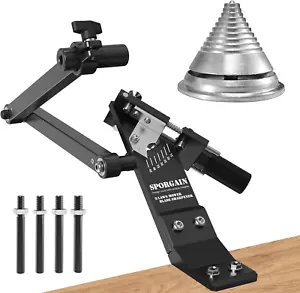 Lawn Mower Blade Sharpener and Balancer, 15°-45° Adjustable Mower Blade Sharpeni - Picture 1 of 12