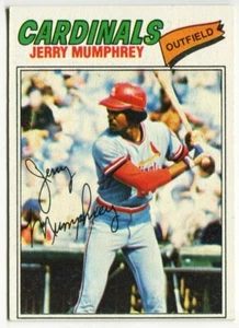 1977 Topps #136 Jerry Mumphrey St. Louis Cardinals - Picture 1 of 2