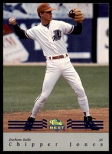 1992 Classic Best Blue Bonus Chipper Jones Rookie Durham Bulls #BC7