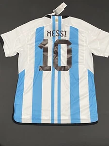 Camiseta Adidas 2022 Auténtica Argentina Casa #10 Lionel Messi HF2158 Talla XL NUEVA CON ETIQUETAS - Imagen 1 de 5