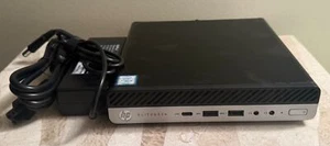HP EliteDesk 800 G4 DM Mini Intel Core i5-8500T 256GB 8GB RAM Win 11 4CB30UT#ABA - Bild 1 von 19