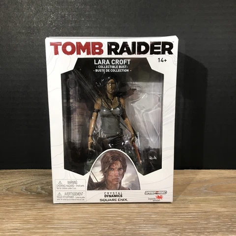 Tomb Raider LARA CROFT Collectible BUST Crystal Dynamics Square Enix 2013 - NEW Cover