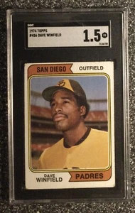 1974 Topps #456 Dave Winfield | SGC 1.5 Fair | ARN171868CXBX - Bild 1 von 2