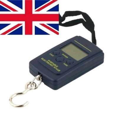 40kg Portable Digital Weighing Hanging Travel Scales Fishing Luggage Suitcase - Image 1 of 4