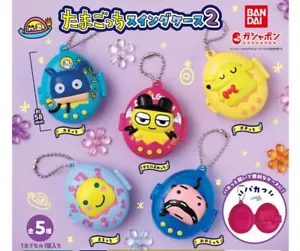 BANDAI Tamagotchi Swing Case2 Complete Set of 5 Types Capsule Toy - Picture 1 of 13