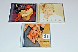 3 CD - FAITH HILL Country CD LOT - Breathe, Self Titled & Take Me As I Am - WB - Bild 1 von 3