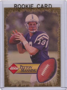 PEYTON MANNING ROOKIE CARD 1998 Collector's Edge GOLD FOIL RC Colts Broncos! - Picture 1 of 2