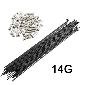700C Wheels 26inch Cycle Spokes Bicycle Spokes Stainless Steel Spokes Nipples - Picture 1 of 32