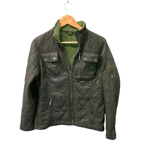 Barbour International Quilted Trial Jacket Broken Zip - Women’s Size UK 12 - Picture 1 of 6