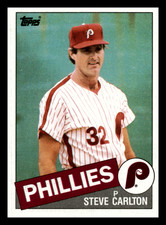 1985 Topps Steve Carlton  Philadelphia Phillies #360 Near Mint NM