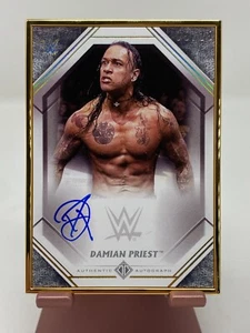 2021 TOPPS TRANSCENDENT WWE DAMIAN PRIEST AUTO 05/25 - Picture 1 of 4