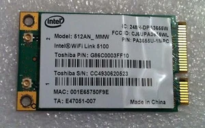 Toshiba Satellite A500 15M Wifi Wi-Fi WLAN Wireless Card Genuine - Picture 1 of 1