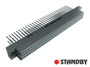 1pc Female straight 64 pin type C DIN41612, BERG ELECTRONICS 92325-233 connector - Foto 1 di 2