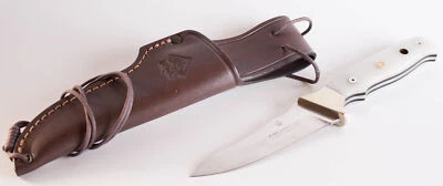 PUMA PU133440 Waidwerk Acrylic Knife Messer Weiß/Silber Klingenlänge 10 cm - Bild 1 von 3