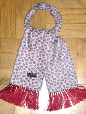 Vintage TOOTAL Scarf Cravat Retro Dapper Mod Indie Scooter Goodwood Ascot 1960 - Image 1 of 4