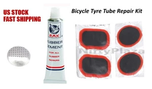 Bicycle Tire Repair Kit 4 Tire Patches Durable, light weight, portable tools kit - Picture 1 of 2