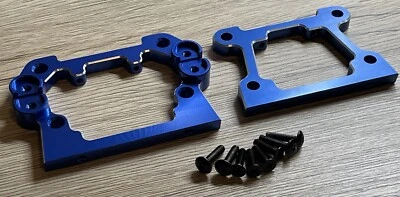 CNC ALLOY FRONT BULKHEAD SET For Duratrax Firehammer Smartech Carson FG 1/5 RC - Image 1 of 3