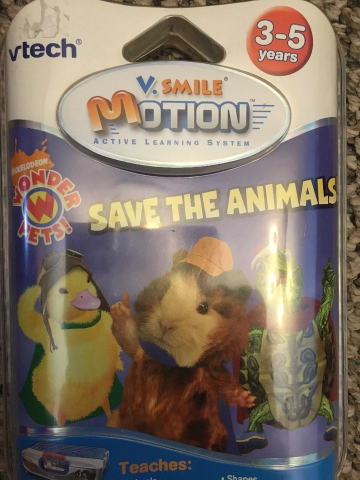 Vtech V.Smile V-Motion Wonder Pets Save the Animals ~~~ New - Image 1 of 1